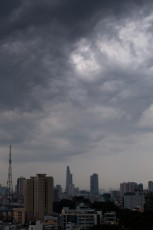 Monsoon sky over Saigon